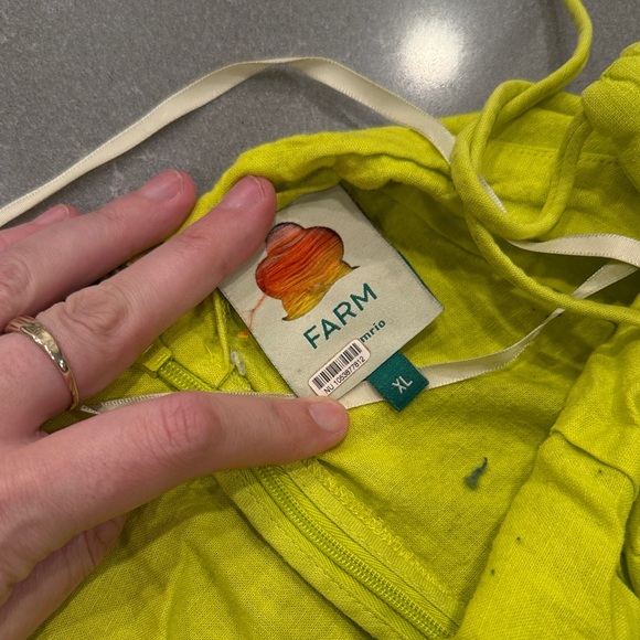 FARM Rio Sunny Yellow Halter Mini Dress - Picture 2 of 6